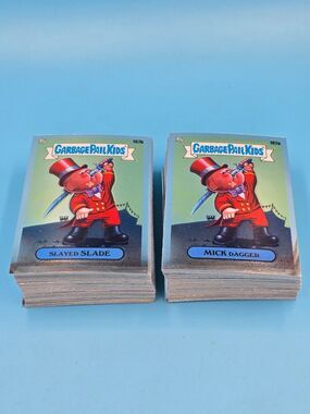 GPK Garbage Pail Kids Chrome Series 5 Complete Base Card Set